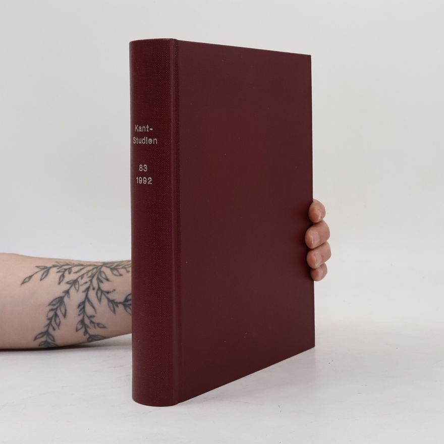 Kolektiv autorů Kant-Studien 83/1992
