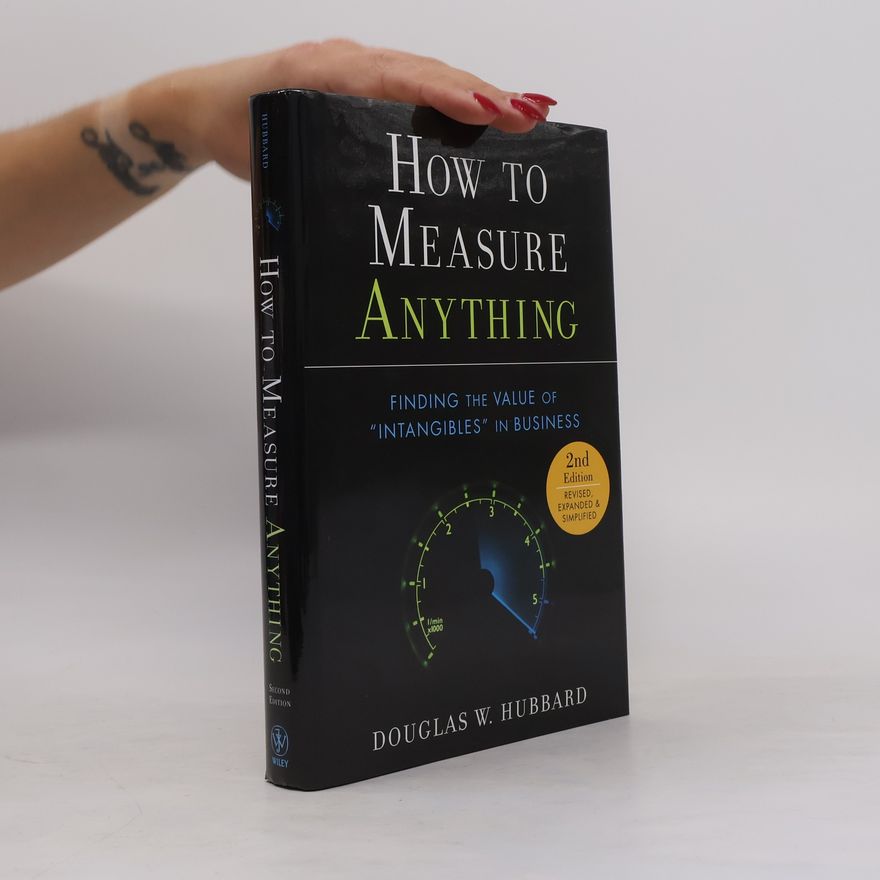 Douglas W. Hubbard How to Measure Anything
