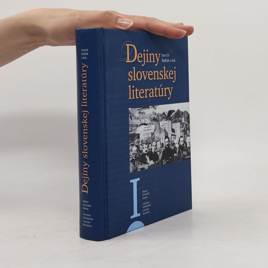 Anna Schneiderová Dejiny slovenskej literatúry I