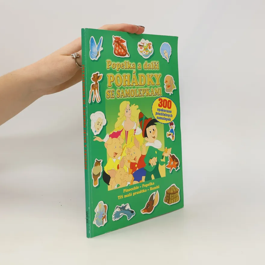 Popelka a další pohádky se samolepkami | Mahulena Červená | Czech | Book