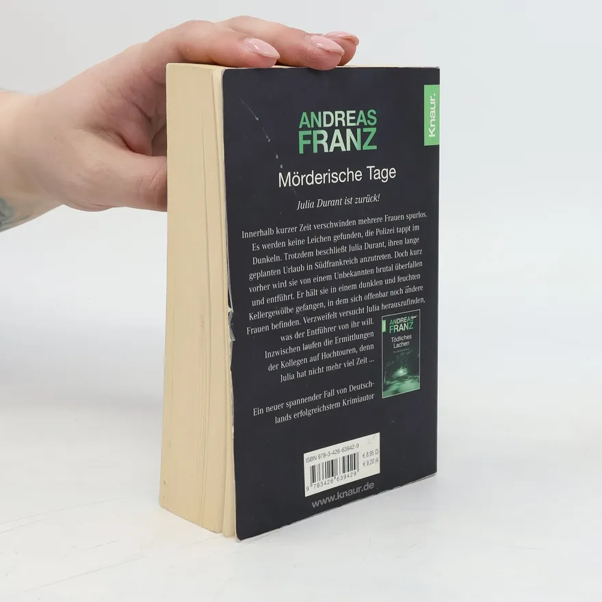 Mörderische Tage | Andreas Franz | German | Book