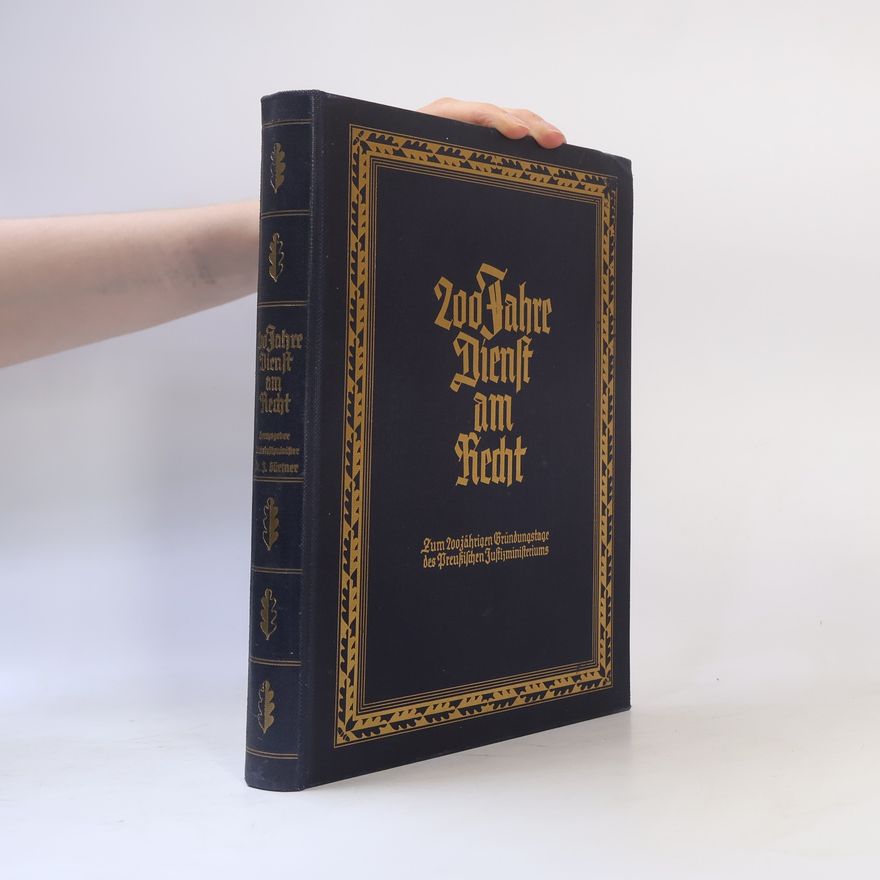 Various authors 200 Jahre Dienst am Recht