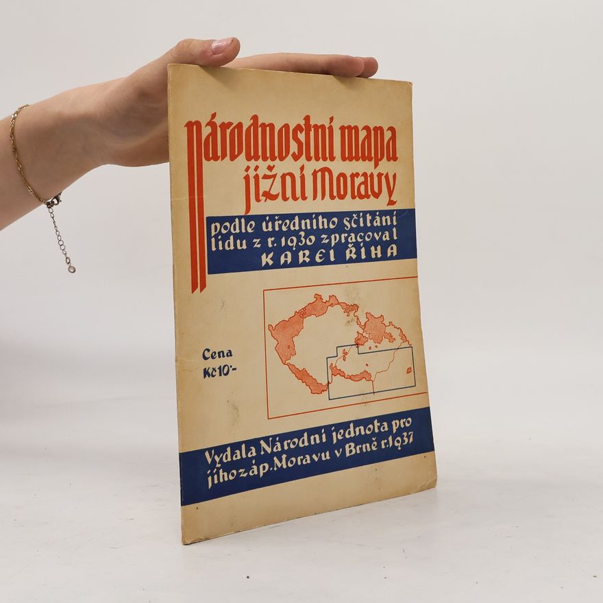 Karel Říha Národní mapa Jižní Moravy
