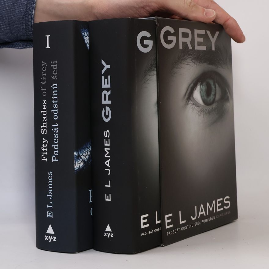 E. L. James Padesát odstínů šedi + Grey - dárkový box (komplet)