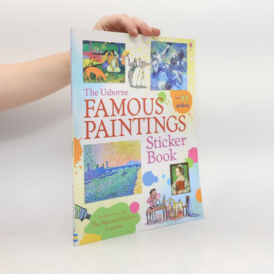 Megan Cullis Famous Paintings Sticker Book