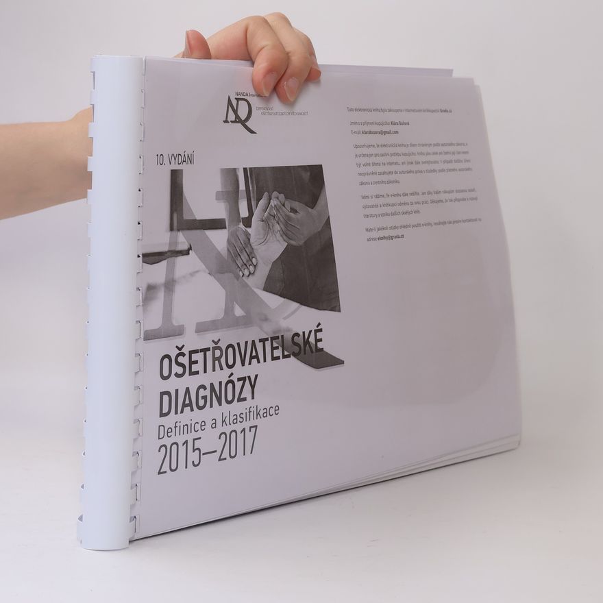 Various authors Ošetřovatelské diagnózy - Definice a klasifikace 2015–2017