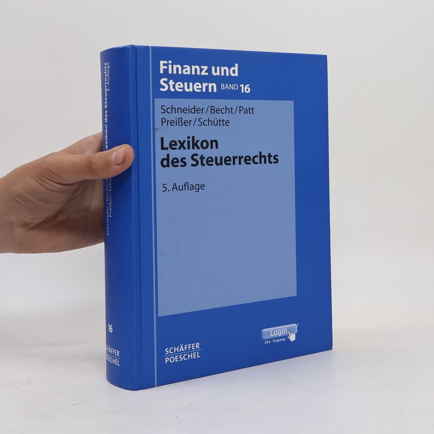 Becht Finanz und Steuern - 16: Lexikon des Steuerrechts