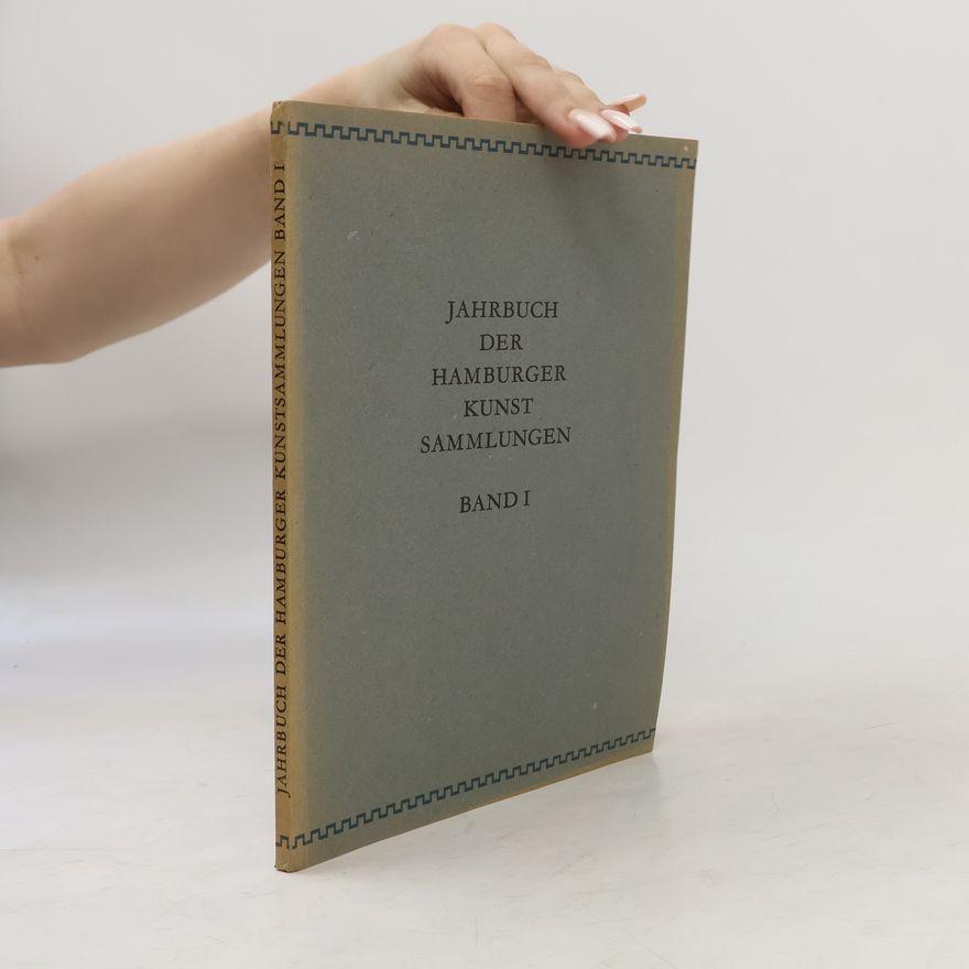 AA.VV. Jahrbuch der Hamburger Kunst Sammlungen I