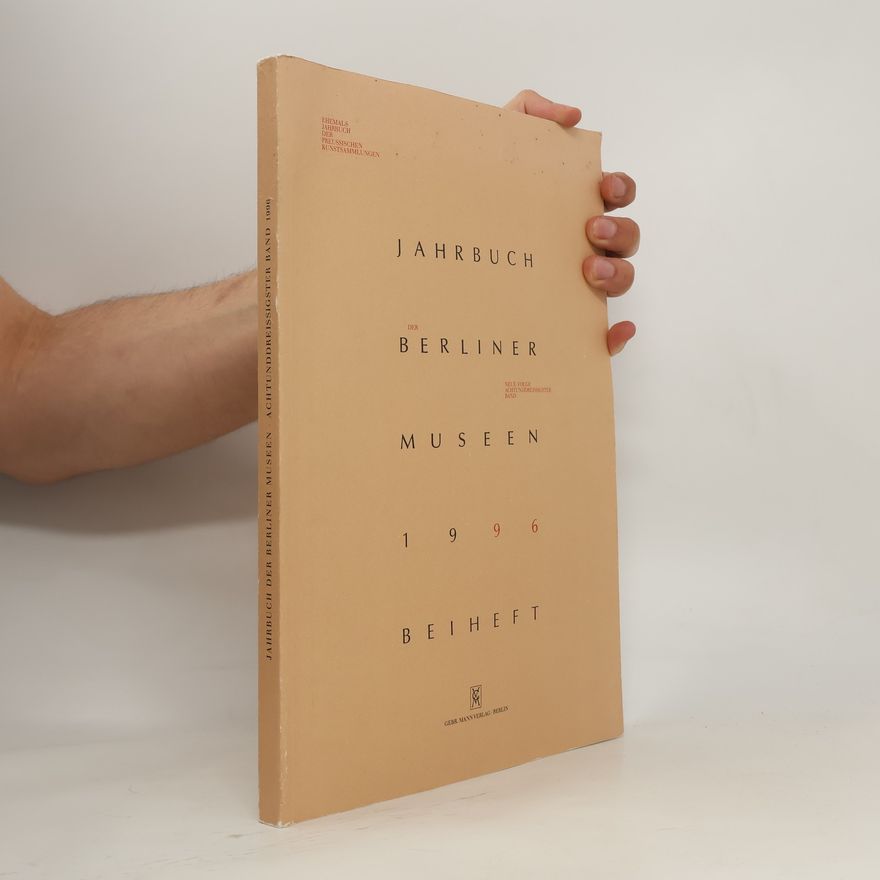 Thomas W. Gaehtgens Jahrbuch der Berliner Museen