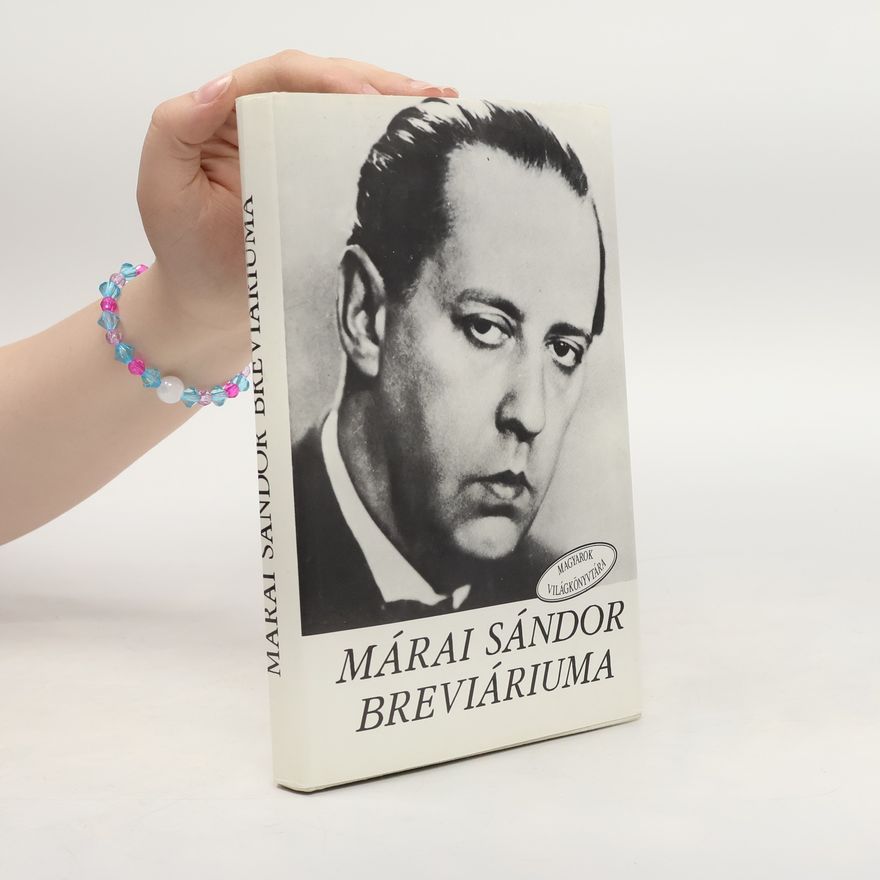 Béla Pomogáts Márai Sándor breviáriuma