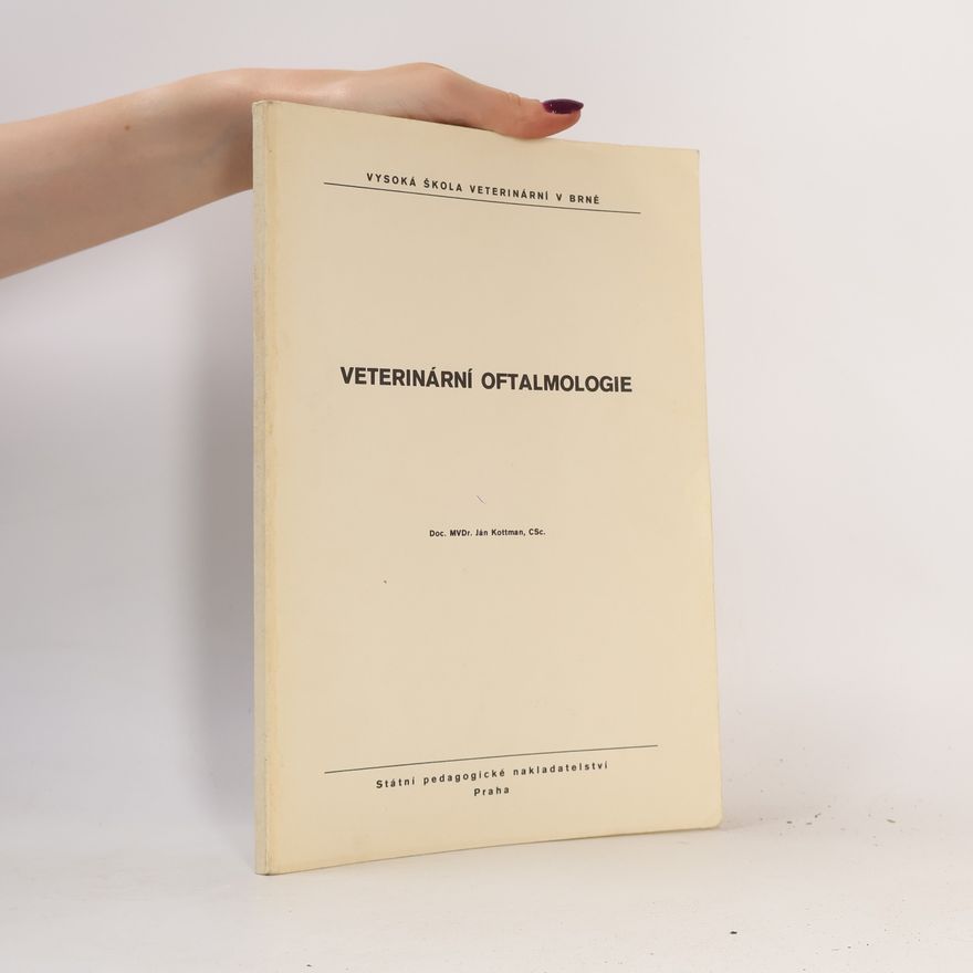 Ján Kottman Veterinární oftalmologie