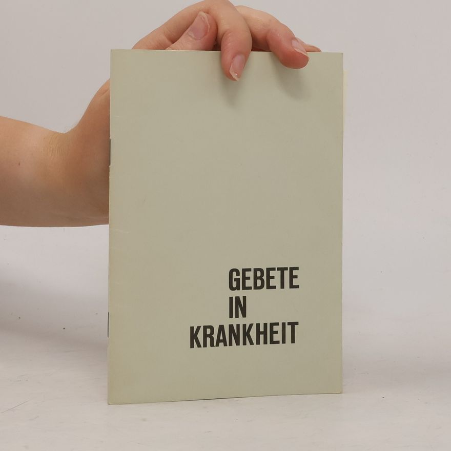 AA.VV. Gebete in Krankheit