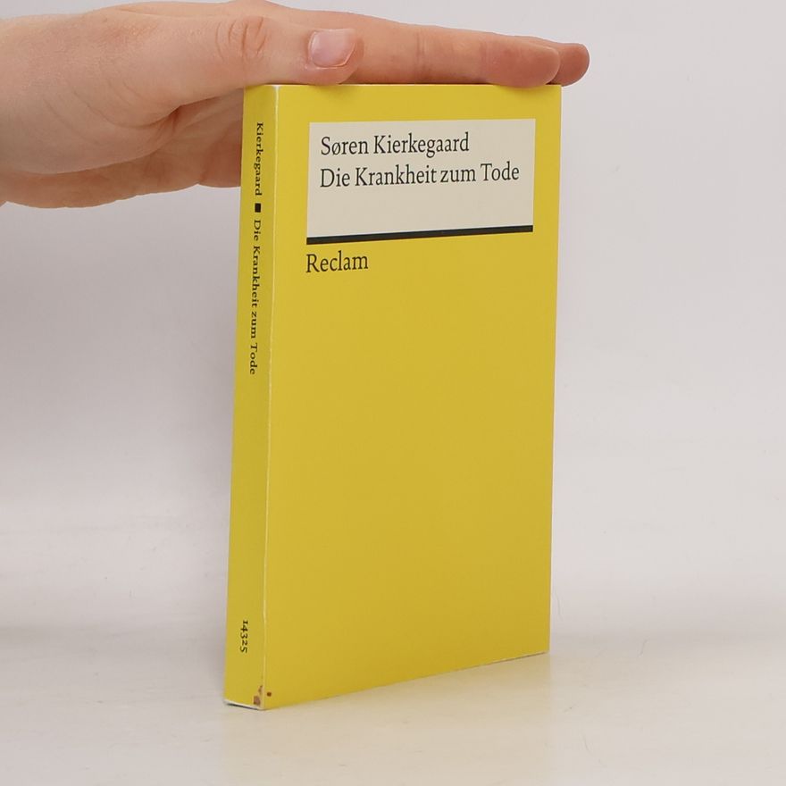 Søren Kierkegaard Die Krankheit zum Tode