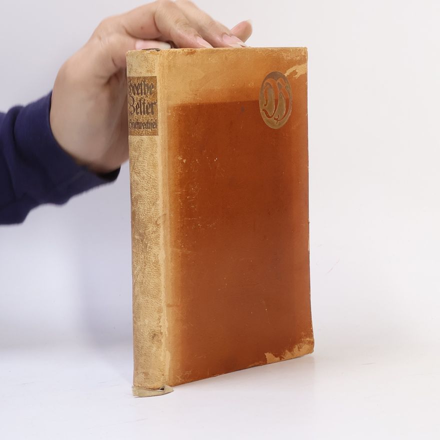 Johann Wolfgang von Goethe Goethes Briefwechsel mit Zelter