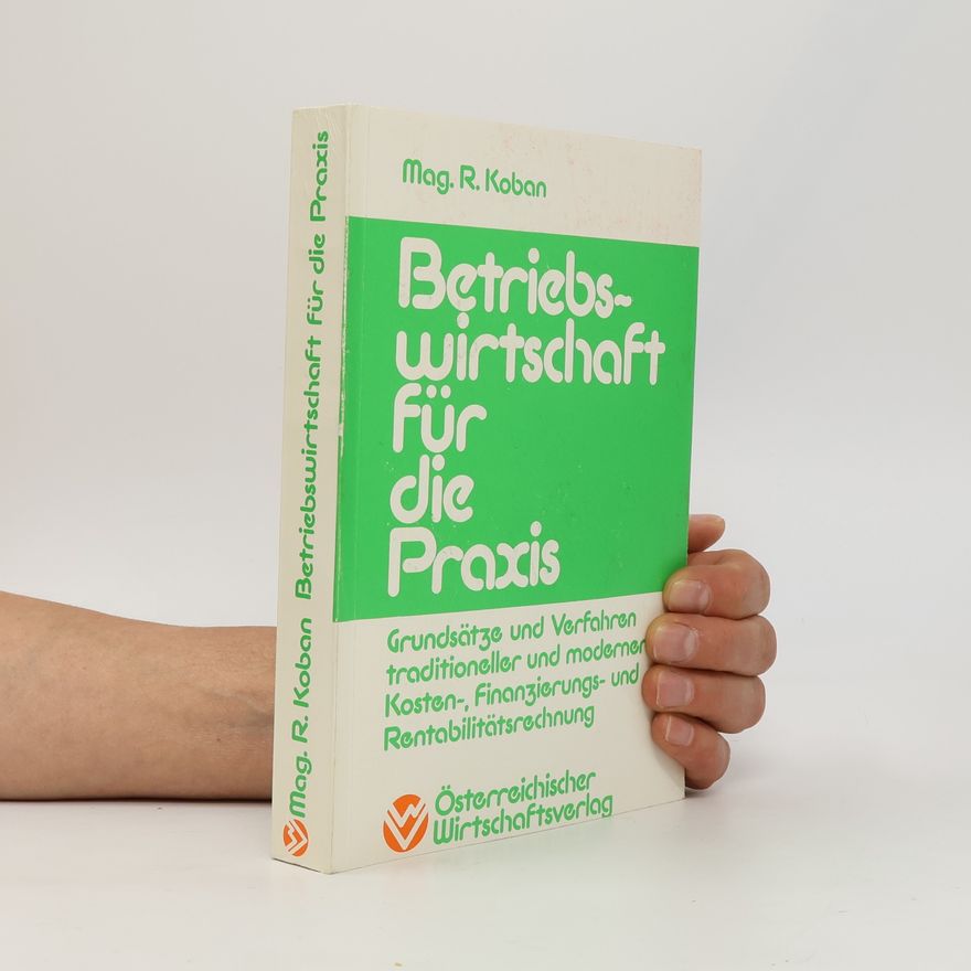 Robert Koban Betriebswirtschaft für die Praxis