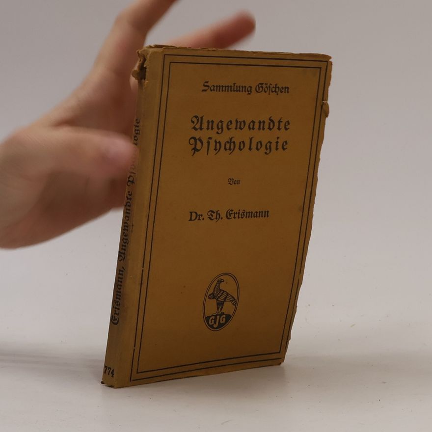 Th. Erismann Angewandte Psychologie