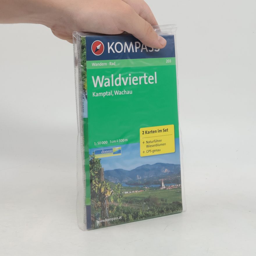 Kompass-Karten Waldviertel, Kamptal, Wachau 203 / 1:50T NKOM