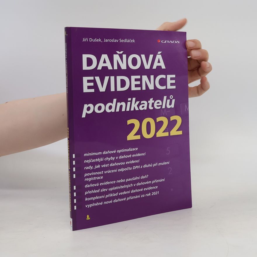 Dušek Jiří Daňová evidence podnikatelů 2022