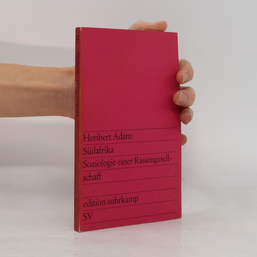 Heribert Adam Südafrika