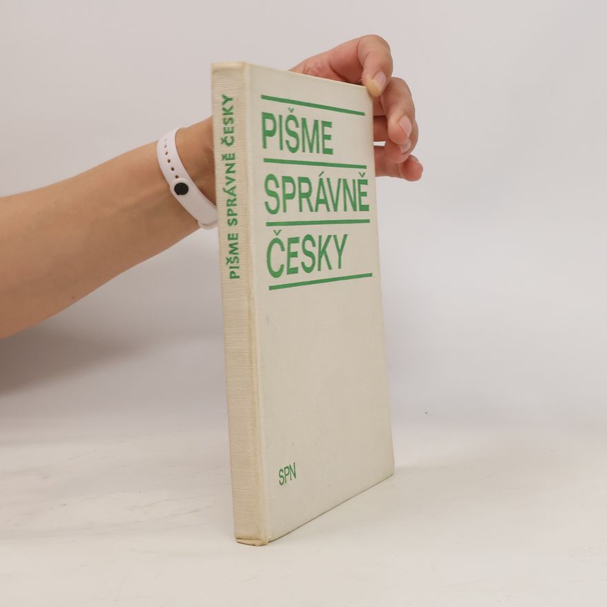 Jan Kaňka Pišme správně česky