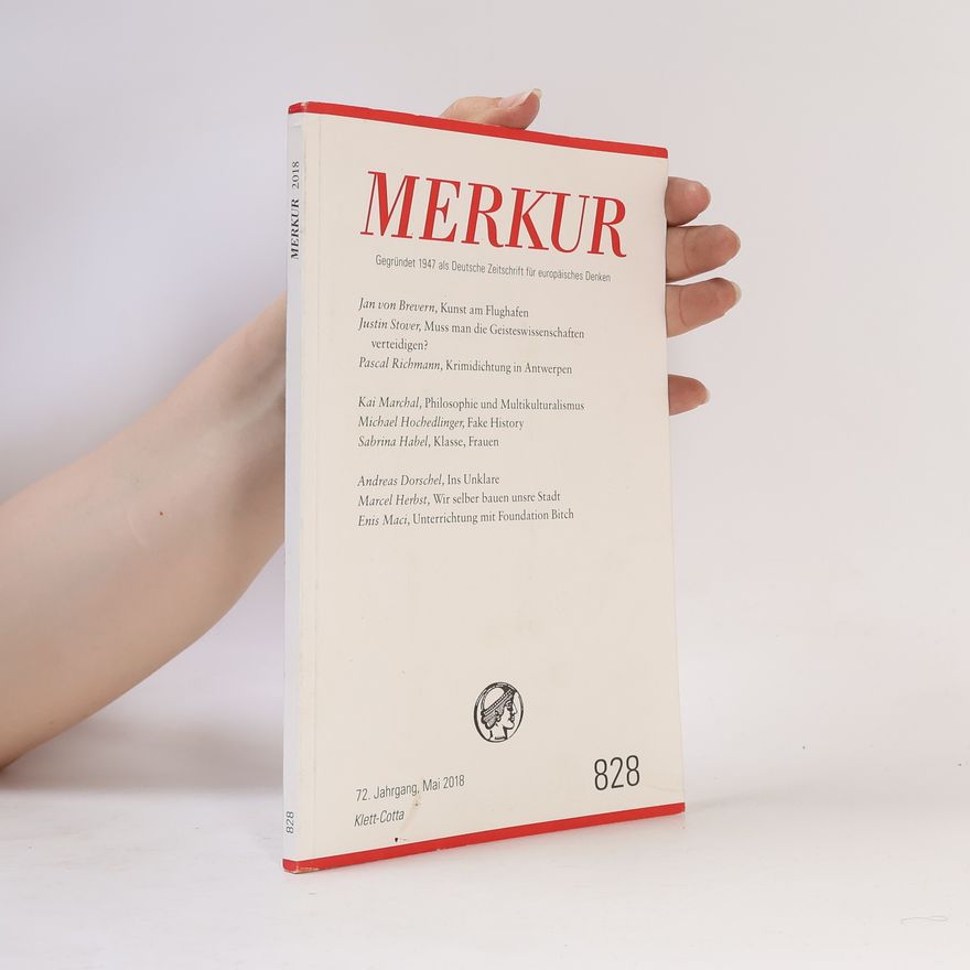 Justin Stover Merkur Deutsche Zeitschrift für europäisches Denken