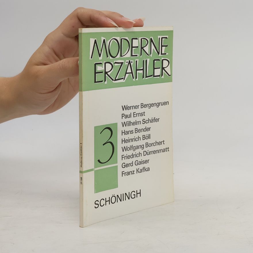 Hans Bender Moderne Erzähler