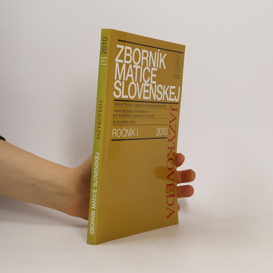 Autorenkollektiv Zborník Matice slovenskej