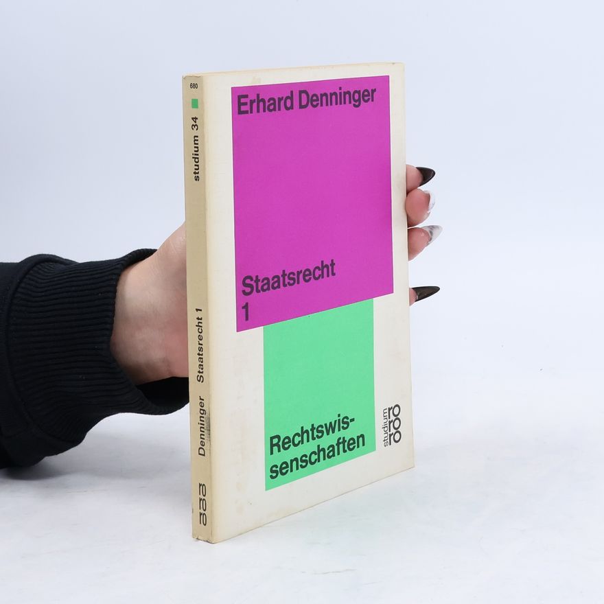 Erhard Denninger Staatsrecht 1