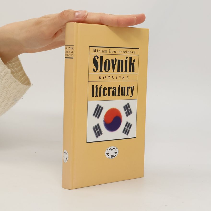 Miriam Löwensteinová Slovník korejské literatury