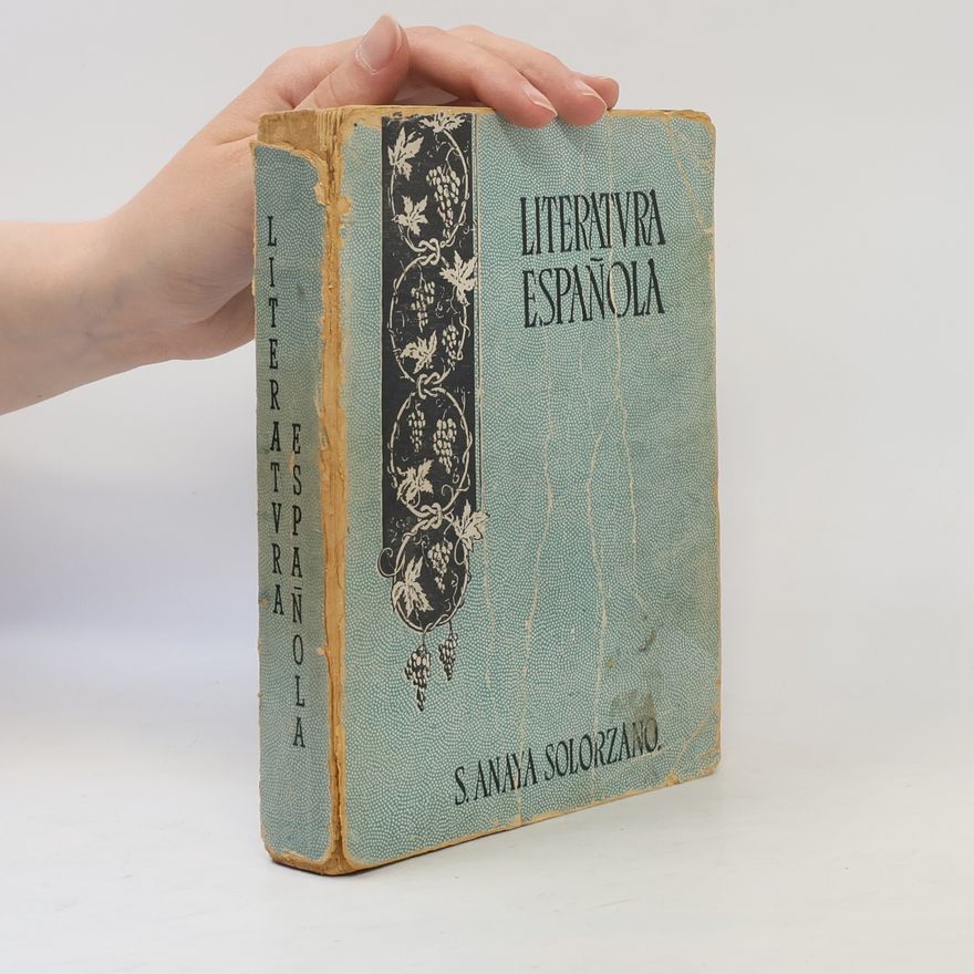Soledad Anaya Solorzano Literatura Española. Tercer Curso de Español