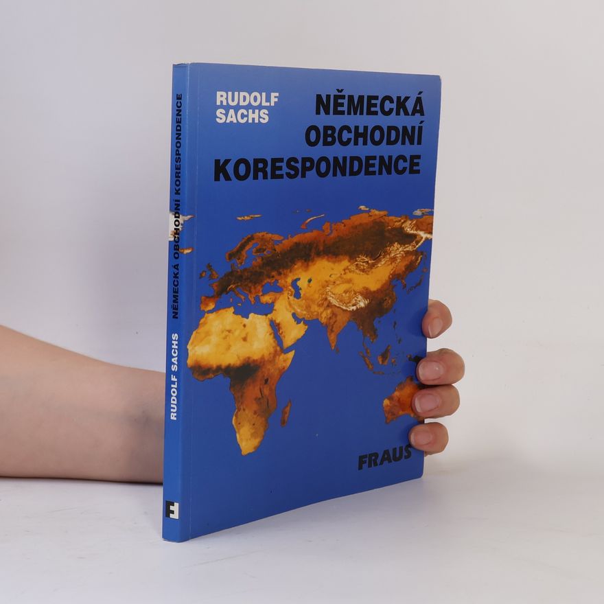 Rudolf Sachs Německá obchodní korespondence