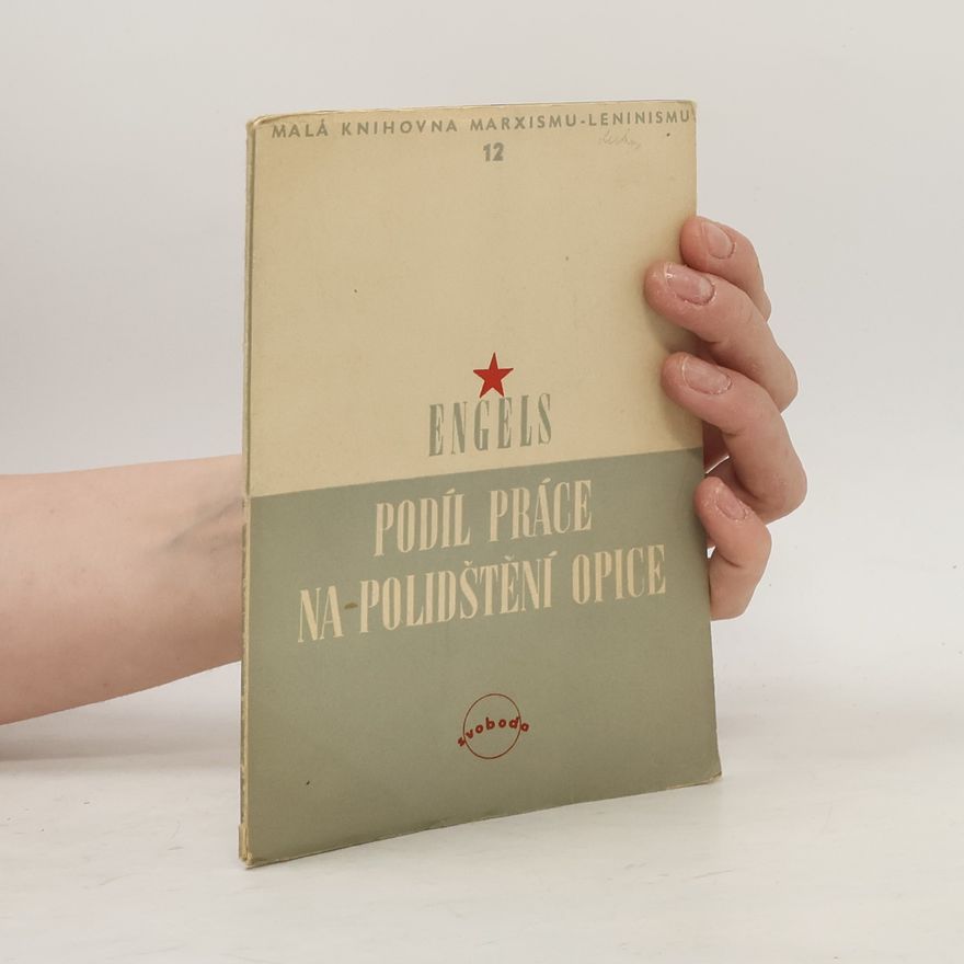 Friedrich Engels Podíl práce na polidštění opice