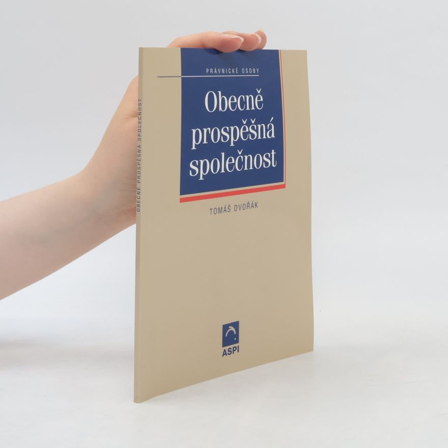 Tomáš Dvořák Obecně prospěšná společnost