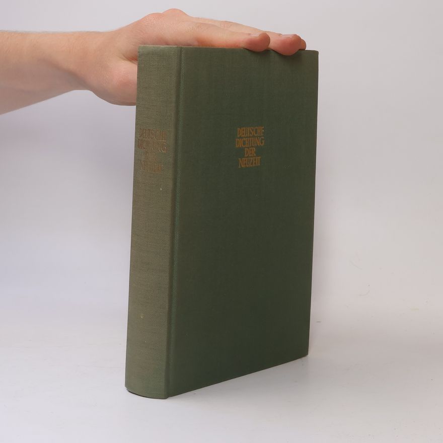 Ernst Bender Deutsche Dichtung der Neuzeit