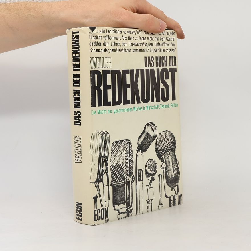 Maximilian Weller Das Buch der Redekunst