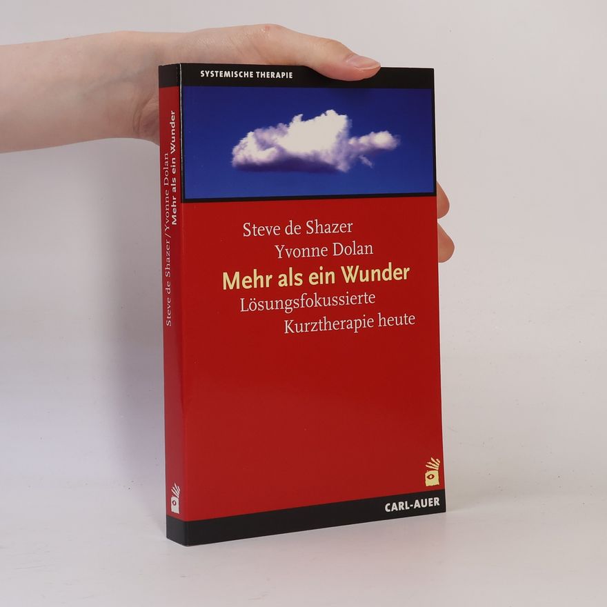 Steve de Shazer Mehr als ein Wunder