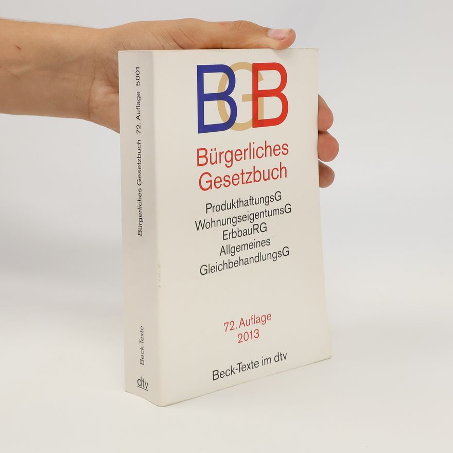 Autorenkollektiv Bürgerliches Gesetzbuch