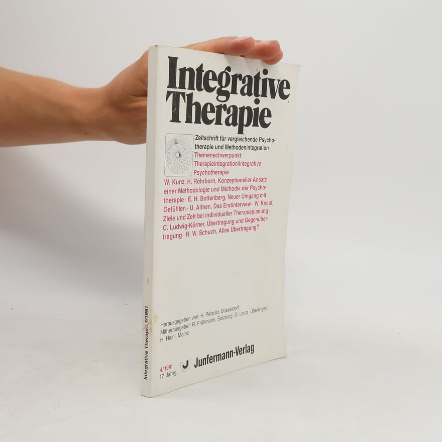 AA.VV. Integrative Therapie 3-4/1989