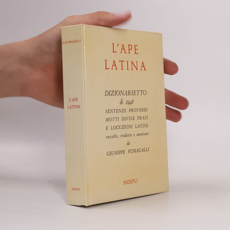 Giuseppe Fumagalli L'ape latina
