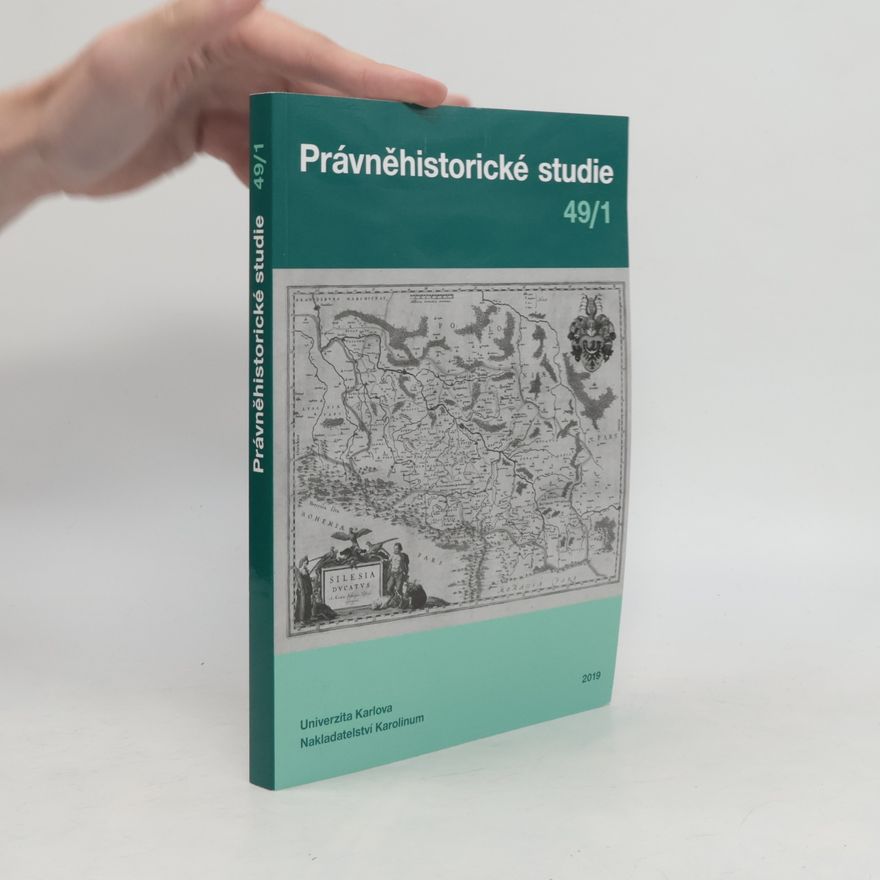Autorenkollektiv Právněhistorické studie 49/1