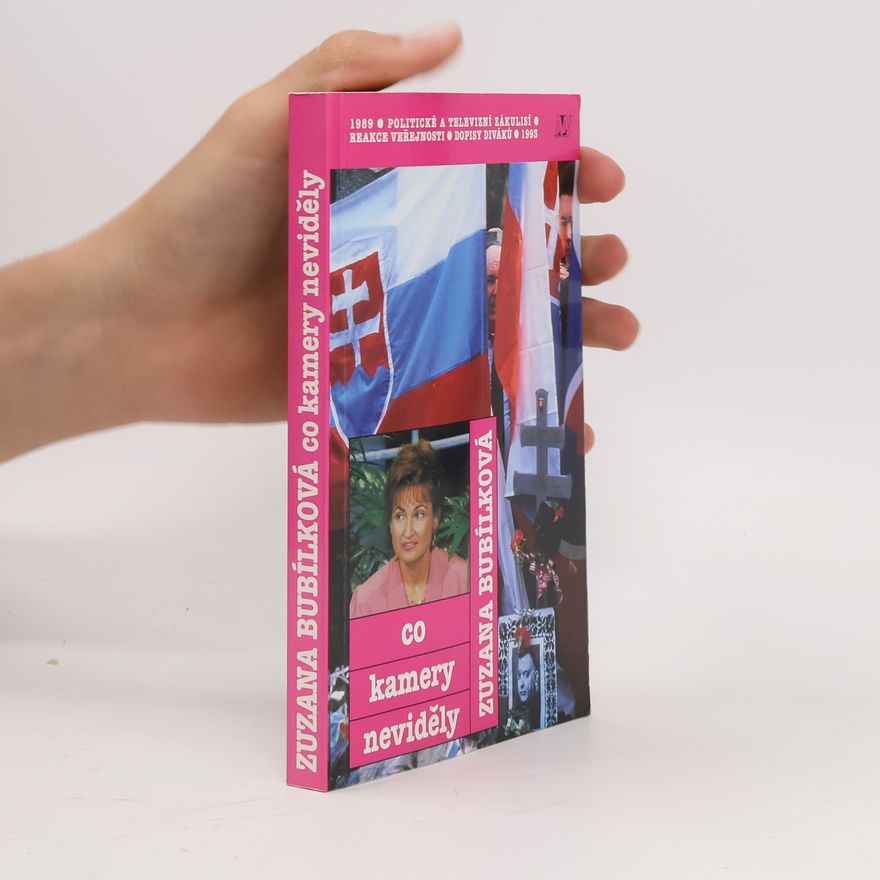 Zuzana Bubílková Co kamery neviděly