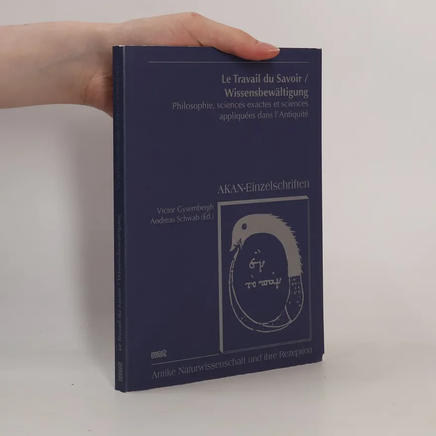 Le Travail du Savoir | Victor Gysembergh | French | Book