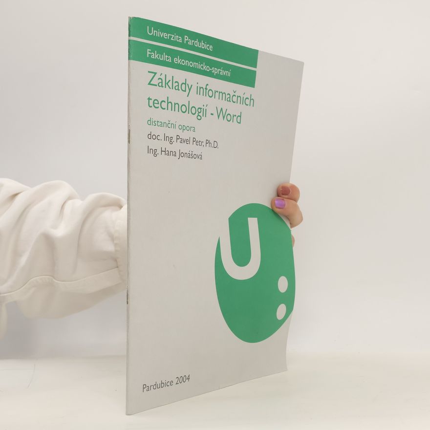 Hana Jonášová Základy informačních technologií