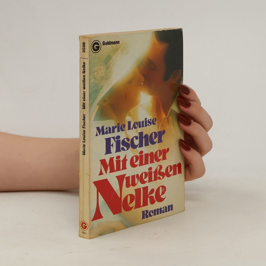 Marie Louise Fischer Mit einer weißen Nelke
