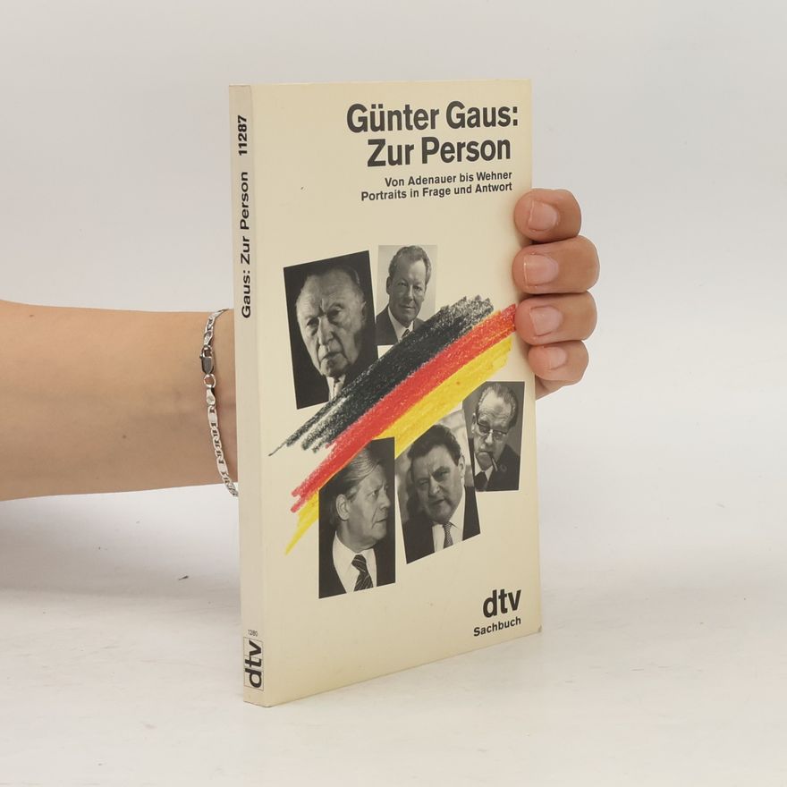 Günter Gaus Zur Person