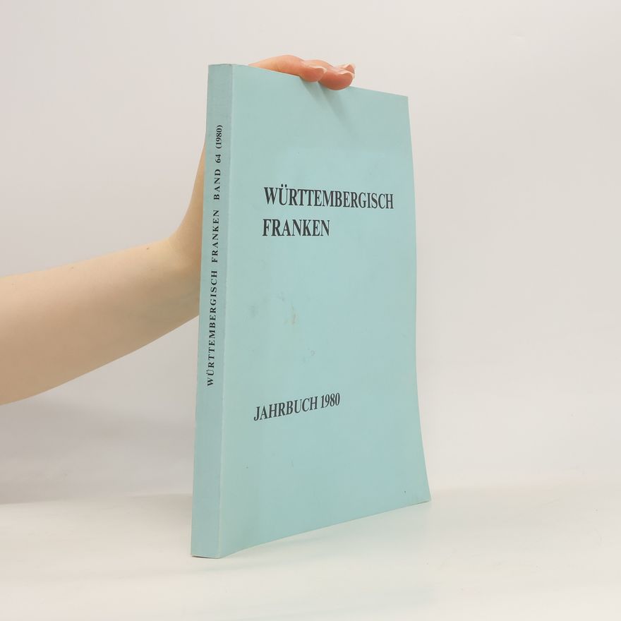 Collectif d'auteurs Württembergisch Franken Jahrbuch 1980