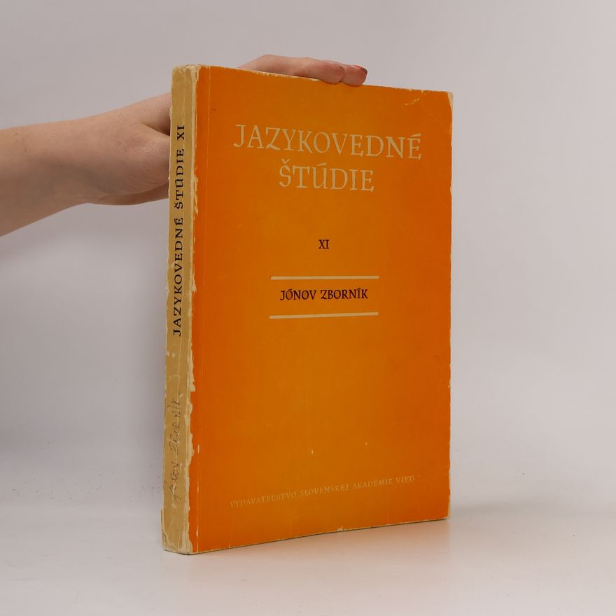 Kolektiv autorů Jazykovedné štúdie XI