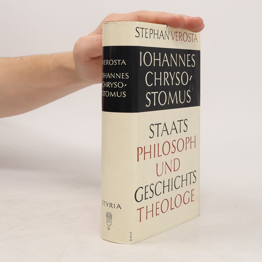 Stephan Verosta Johannes Chrysostomus