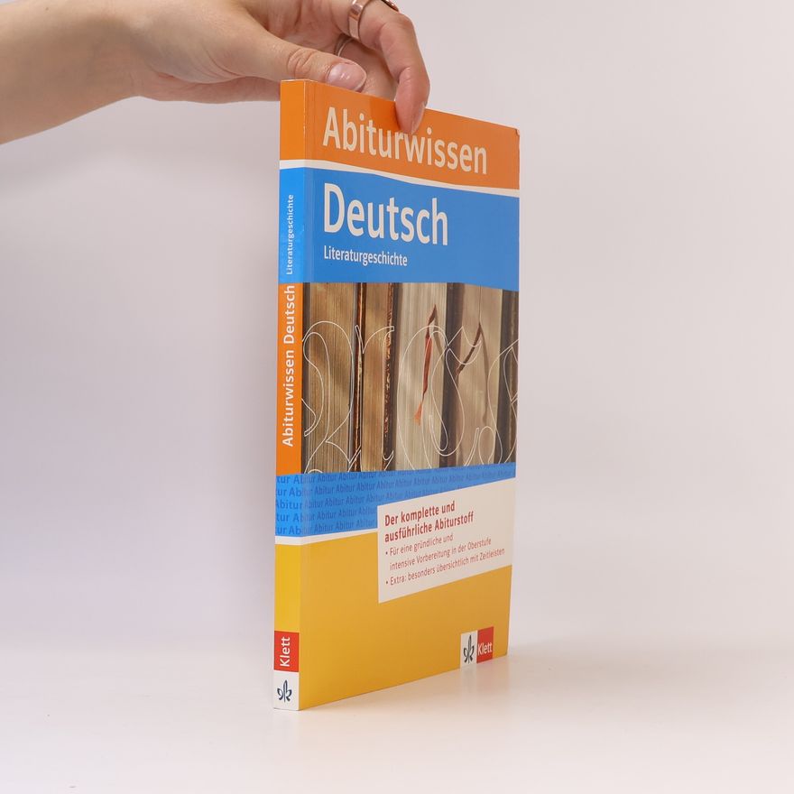Wolfgang Pasche Abiturwissen Deutsch Literaturgeschichte