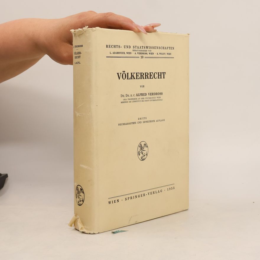 Alfred Verdross Völkerrecht